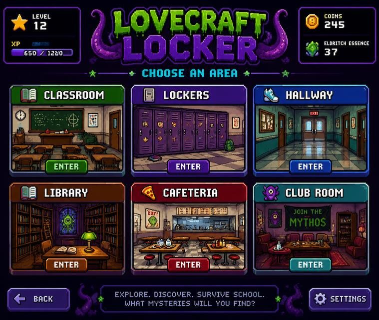 Lovecraft Locker 攻略要点 资料图