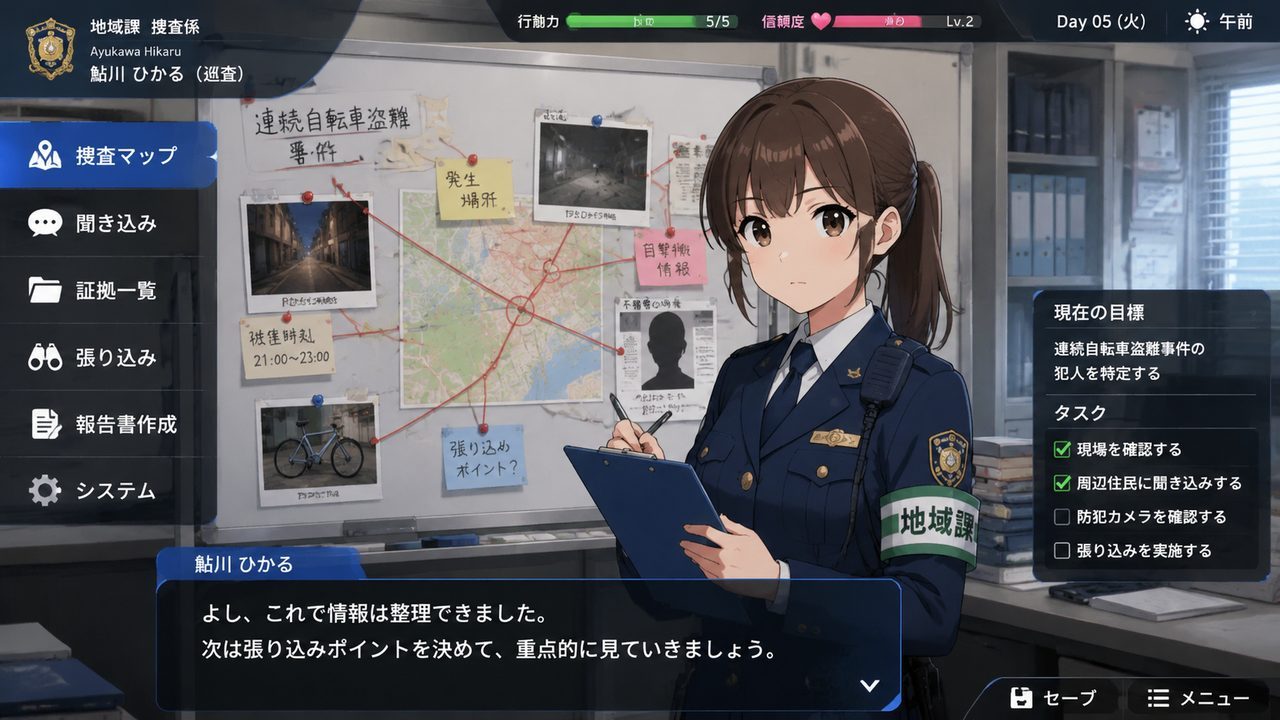 极道无赖EX 女警鮎川光 角色养成 资料图 4
