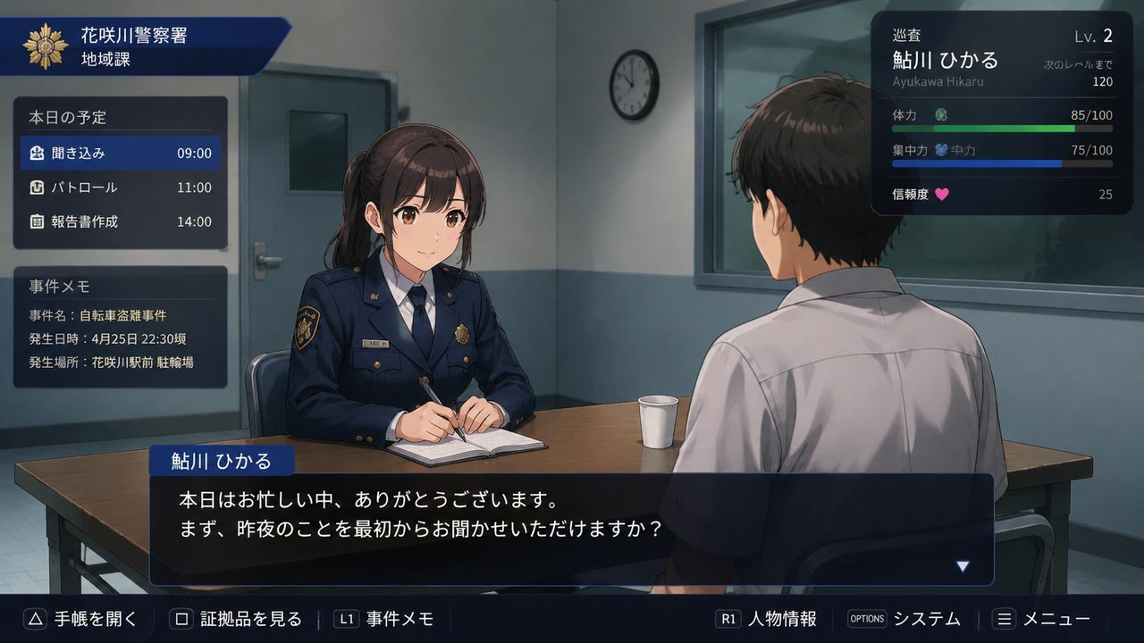 极道无赖EX 女警鮎川光 剧情互动 场景图 6