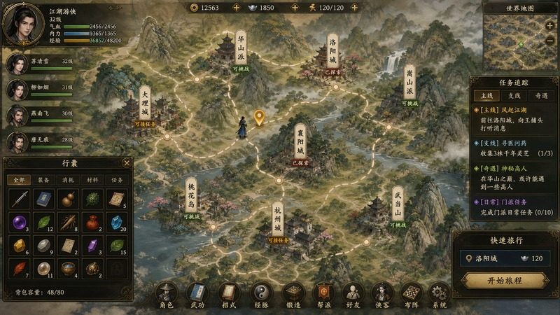 金庸群侠传5爱与死仙狐MOD六周年 剧情互动 页面配图 3